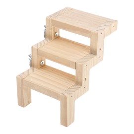 Sosoport Bird Perch Climbing Ladder Birdcage Toy Parrot Cage Ladder Bird Supply z Shape Toy