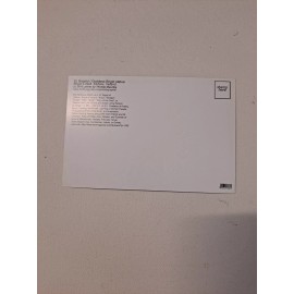 Techno Tink Photo Postcard of Statue of St Brigid Goddess Brigid - Brigid's Well - Kildare