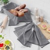 smiry Premium Kitchen Towels(18"x 28", 6 Pack), Large Cotton Dish