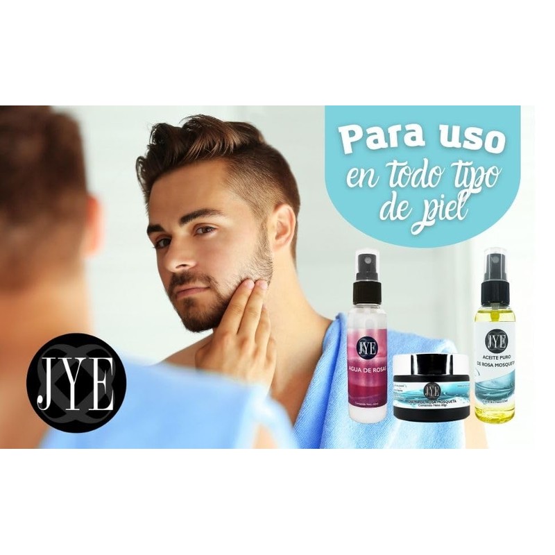 Kit Hidratación! Agua de Rosas, Aceite de Rosa Mosqueta, Crema