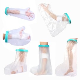 (Forward Tech) Cast Waterproof Cover Adult Wrist Arm Ankle Leg Bandage Shower Bath Waterproof Adult arm (L)