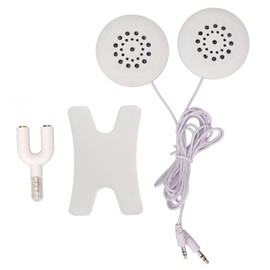 Prenatal Belly Headphones Music Splitter Women Pregnancy Belly Speakers for Fetal Education White