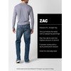 Silver Jeans Co. Men's Zac Relaxed Fit Straight Leg Jeans,