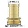 Solid Brass Pipe hosetails to Male bsp Thread for Pumps,Filters