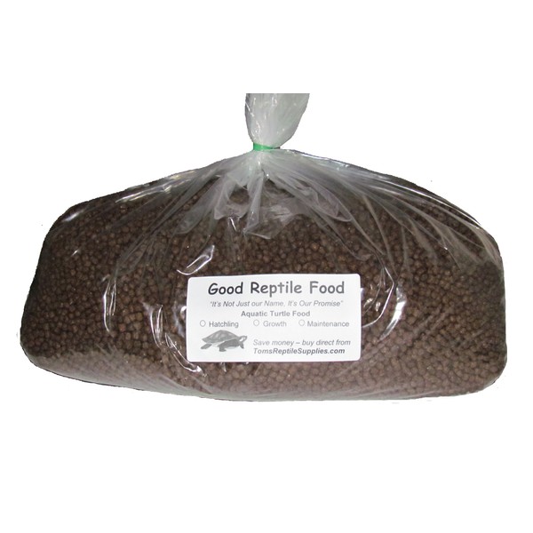 Aquatic Turtle Food Growth 6 Lbs Bulk for Turtles from 2-6 Inches in Size.