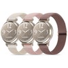 Conidido 3 Pack Nylon Bands Compatible with Garmin Lily 2,