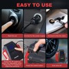 PULITUO Tire Inflator Portable Air Compressor - Car Accessories 12V