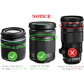 58mm Lens Cap Cover for Olympus M.Zuiko 40-150mm f/4.0-5.6 R Micro(Not for 40-150mm F2.8 PRO) ED Digital Zoom Lens,M.Zuiko Digital 75-300mm 1:4.8-6.7 II,HUIPUXIANG[2 Pack]
