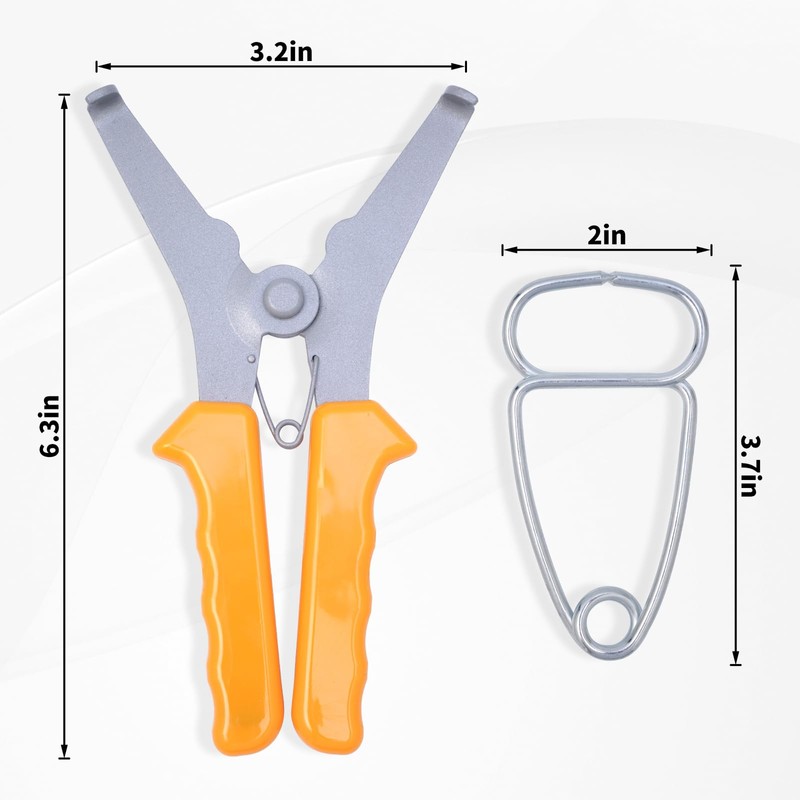 Zihvfzu 14Pcs Miter Spring Pliers Kit, With 1 Miter Spring