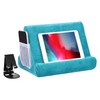 2pcs Multi-Angle Tablet Holder Cushion Stand with Net Pocket &