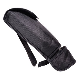 Photo Trust External Flash Unit Nylon Case with Battery Storage + PhotoTrust Microfiber Cleaning Cloth