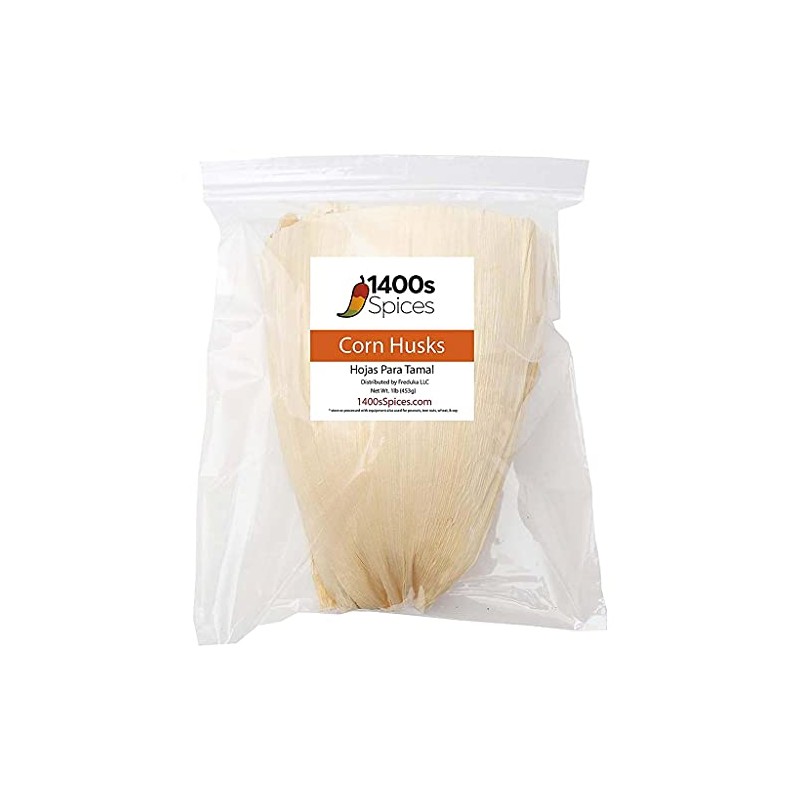 1lb Corn Husks for Mexican Tamales (Large and Small Tamale
