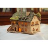 Midene Ceramic Houses Collection - Collectible Handmade Miniature of Historic