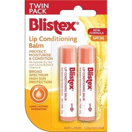 Blistex Buy Blistex Lip Conditioning Balm SPF 30 Twin Pack Online