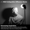 Godox AK-R22 Dome Diffuser, Flash Diffuser Modifier Compatible for Godox