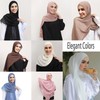 HURESON Instant Chiffon Hijab Set 3-in-1 Hijabs Scarf with Built-in