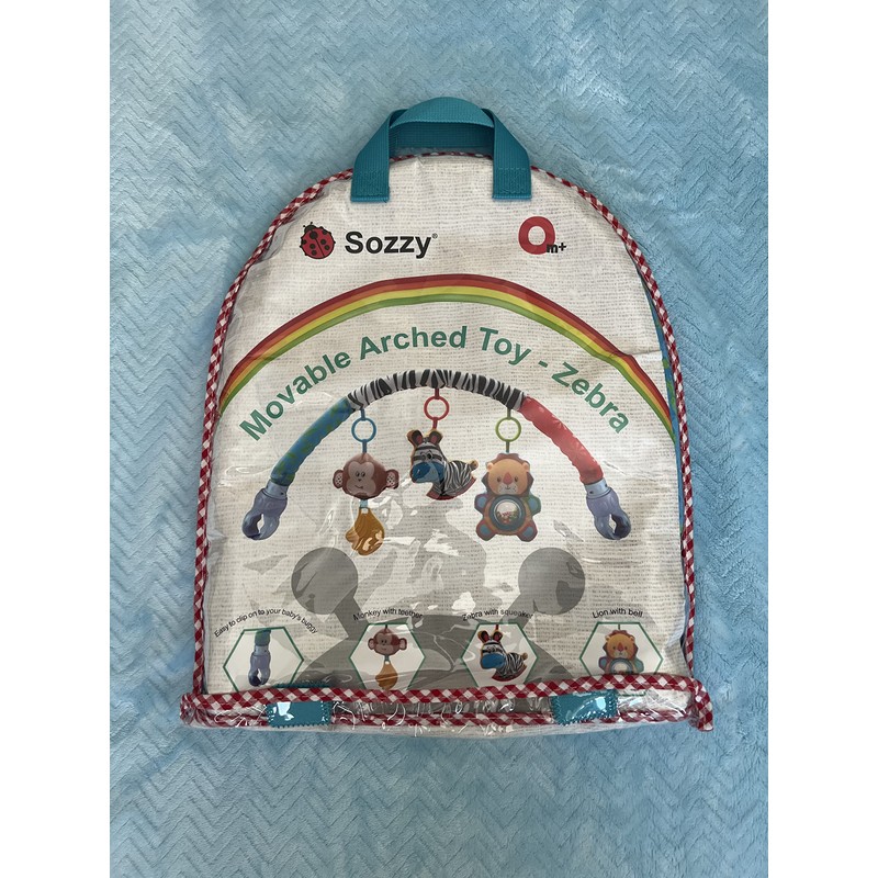 Sozzy : Newborn pram Baby Toy Hanging Arch Zebra Baby