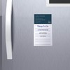 Zelica Magnetic Business Card To-Do List Notepads | Refrigerator Magnet