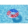 Swimline Americana USA Glitter Pool Ring – Inflatable Lounge Float