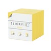 SlickyNotes Glue Free Static Cling Sticky Notes - Reusable Double-Sided