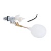 SANEI PV46-5X-13 Toilet Parts, Ball Tap with Auxiliary Water Pipe,