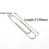 HAHIYO Paper Clips Sturdy 2 inches Length 100 Pack Paperclips
