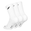 Babolat 3 Pairs of Tennis Socks White Size 39/42, White