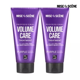 Mise en Scène 볼륨케어 퍼플 콜라겐 샴푸 / 트리트먼트 680ML 2입 [1.01 샴푸 680ml 2개] Volume Care Purple Collagen Shampoo / Treatment 680ML 2-pack [1.01 Shampoo 2 x 680ml]