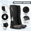 Hikenture Hiking Gaiters with Upgraded Zipper, Gators for Hiking Boots