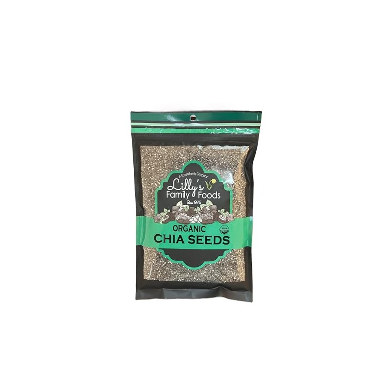 Lilly's Family Foods Organic Chia Seeds, 1 lb