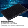 Heat Sink Aluminum Black Cooler Heat Board Radiator Heatsink Power