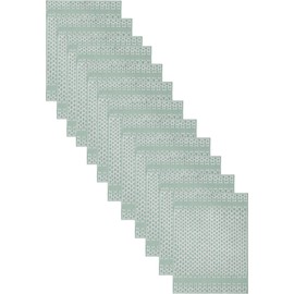 normani 3 or 6 Tea Towels 100% Absorbent Cotton Tea Towels Terry Cloth Tea Towel 50 x 70 cm Colour 12 x Green