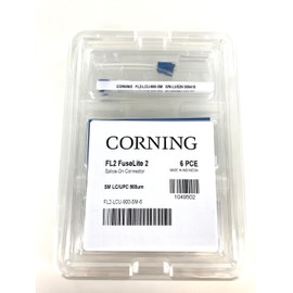 Generic FuseLite 2 Splice-on Fiber Optic Connector LC UPC, 900 m, Single-mode (OS2), Pack of 6