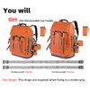 MORXPLOR Mochila impermeable, resistente al agua, 35 L/55 L, cierre