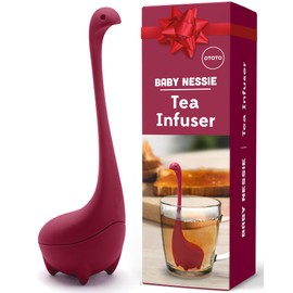 Cute Tea Infuser by OTOTO - Loose Leaf Tea Steeper, Tea Accessories, Tea Diffusers, Tea Infuser for Loose Leaf Tea, Tea Strainers, Cute Gifts, Tea Gift Set, Kitchen Gifts, Cooking Gadgets