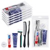 Disposable Toiletry Kits, 6 In 1 Bulk Travel Size Hygiene