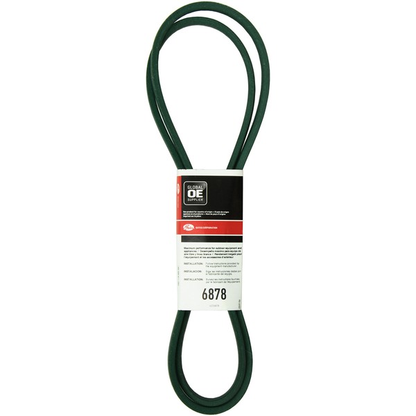 Gates 6878 PoweRated V-Belt, 4L Section, 1/2" Width, 5/16" Height,