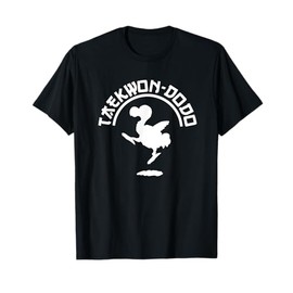 Funny Taekwondo + Dodo = Taekwon-dodo (Taekwon-do) tshirt T-Shirt