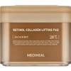 Mediheal Retinol Collagen Firming Pad 180ml, 100 Sheets, 1 Pack / 메디힐 레티놀 콜라겐 탄력 패드 180ml, 100매입, 1개