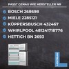 Lichtblau 2 x Door Hinges for Fridge Front Assembly I