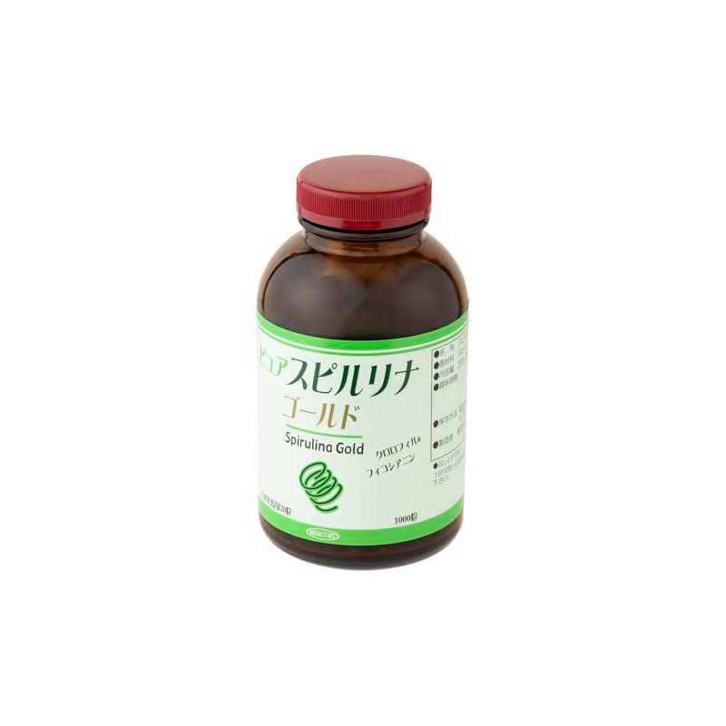 Mercury Supplement, Spirulina, 6.8 oz (200 mg) x 1000 Capsules