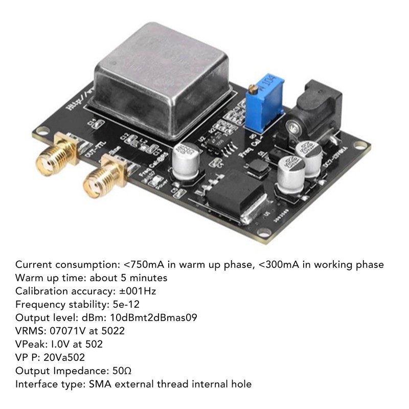 OCXO Frequency Reference Board 10MHz Constant Temperature Frequency Standard Reference