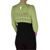 EyeCatchClothing - Lurex Lilly Glitz Ladies Crochet Knit Shrug One