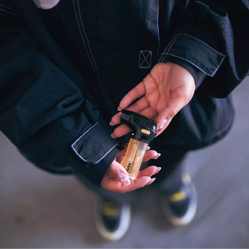 MK Maverick Hue Torch Lighter – Refillable, Flame Lock, Lighters