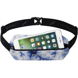 Fitletic Active Lifestyle Fanny Pack & Mini Sports Running Belt For Men & Women – Lightweight, Low Profile & Sleek Design – Ultra-Soft Expandable Lycra Pouch - Fits All Phones – Inner Organizer Pocket