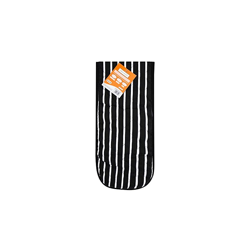 Heat Resistant Cotton Double Oven Traditional Still Modern Stripe Quilted
