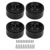 4PCS RC Wheel Rim Set Zinc Alloy Steel Universal 1.9
