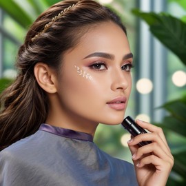 DB ZENGZI Patchwork Color Block Makeup Cape, Beauty Salon Shorty Smock for Apron Shortie Makeup Bib Styling Shampoo Cape (grey-gold&purple)