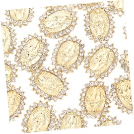 WOONEKY 20pcs Nail Art Charms Metal Decorative Nail Gems for DIY Manicure Elegant Rhinestone Ornaments for Women