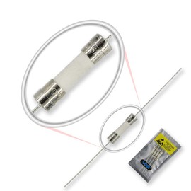 VG_S 5 pcs. T5AH250V, T5A250V AXIAL, Ceramic fuses 5x20mm Lag Axial Lead Fuse, 5 Amp 250V, Slow-Blow